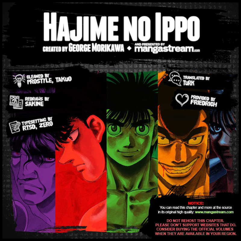 Hajime no Ippo Chapter 1221 2